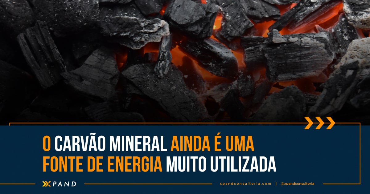 O carvão mineral ainda é uma fonte de energia muito utilizada